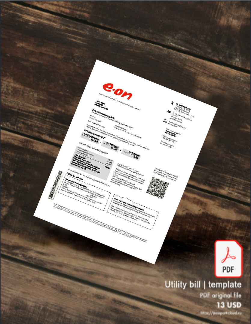 Utility bill | Albanian Power | Albania